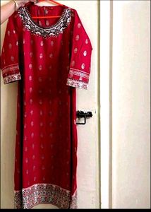W embellished kurta