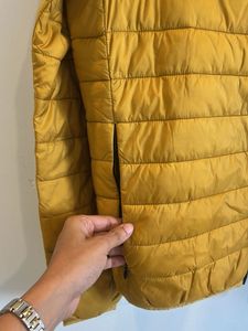 Zara-Mustard Puffer Jacket