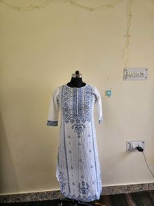 White Cotton Kurta