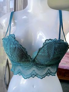Teal Lace Bralette