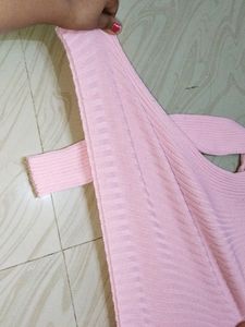 Turtle Neck Strechable Top For Women
