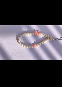 Coquette White Phone Charm