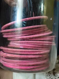 Bangles - Pink and Black