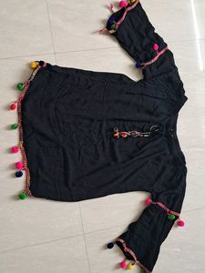 Black And Red Combo Tops