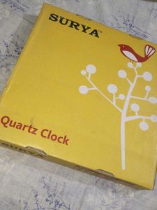 Surya Quartz Clock