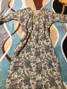 Paisley Print Ethnic Kurta