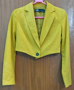 ZARA Cropped Blazer
