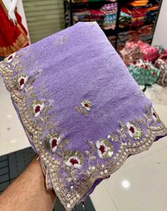 Celebrity Style Wedding Saree