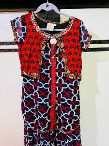 Stylish Printed Dress New Wdt Tag