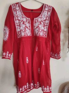 combo black and red kurti