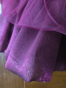 Elegant Purple Party Dress