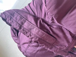 Men Zara Jacket With Zip And Button Closure
