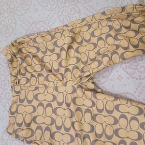 Coach Print Pants
