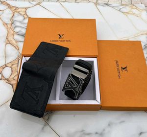 MIX BRANDED LV, COACH WALLET + BELT COMBO