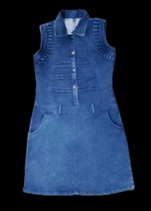Denim Sleeveless Tunic
