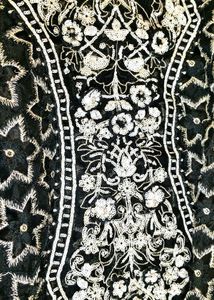Black Embroidered Pakistani Suit