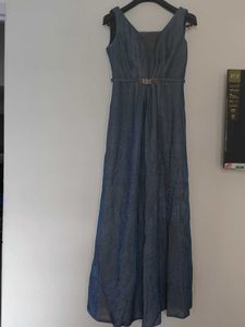 Denim Maxi Dress