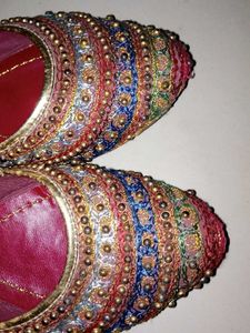 Embroidered Ethnic Flats