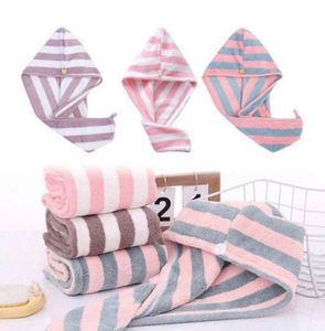 Set Of 3 Pcs Microfiber Hair Towel Wrap,