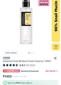 COSRX snail mucin power essence &amp; free rhode dupe