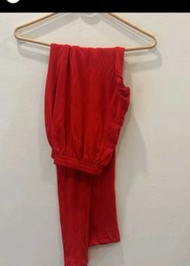 Salwar + Leggings Red,2 Combo