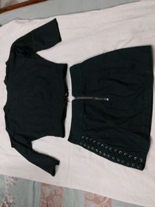 Crop Top &amp; Skirt Set