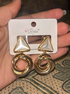 Triangle Drop Earrings