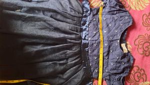 Cute kids Black Party Dress