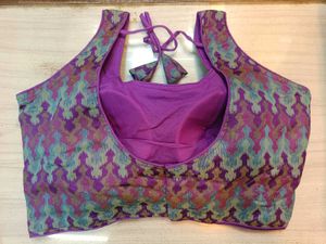 Purple Multi Blouse