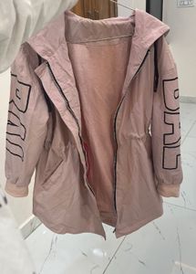 Pink Preety Parachute Jacket