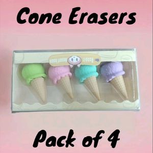 Quirky Food Erasers