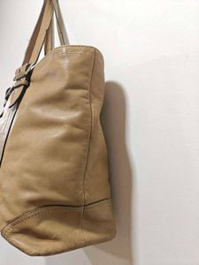 Vintage Coach Leather Tote Bag