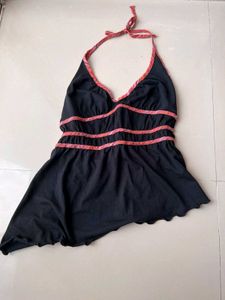 Black Halter Top