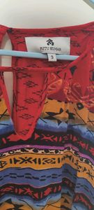 Vintage Aztec Print Dress