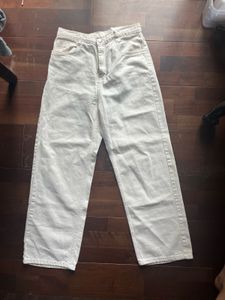 Light Wash Wide Leg Jeans