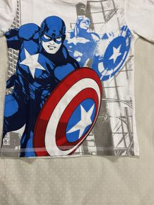 Kids Marvel Captain America Graphic Tee