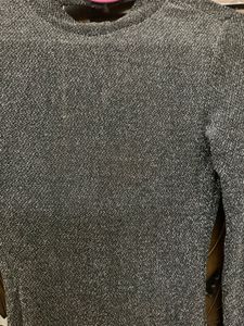 silver body suit backless