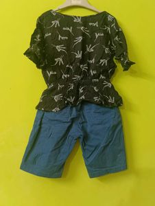 Set Of Top And Shorts