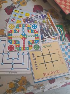 Wooden Ludo With 10 Games For Growing Kids