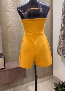 Bandeau Mustard Play suit