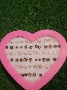Beutiful Earrings And Soft Classical