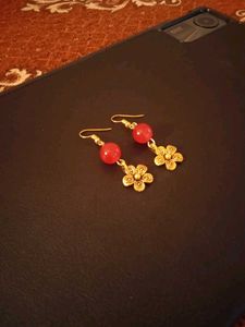 Flower Charm Earrings