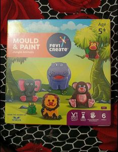pack of 2, learn time kit &amp; mould and paint