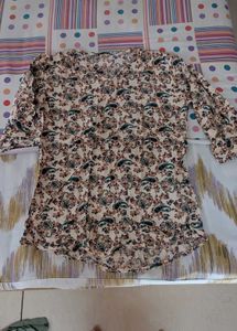 Paisley Print Top
