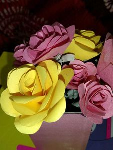 Paper Flower Bouquet hand made 💐