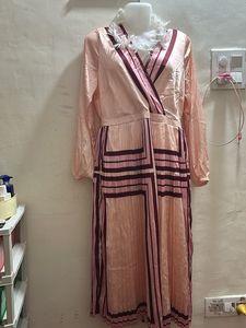 Flared Silk Dress
