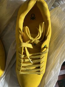Yellow Casual Shoes