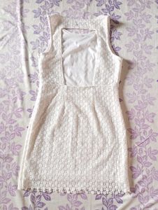 Very Classy  Lace Mini Dress