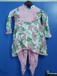 Dhoti Kurta Set For 6-8 Yrs Old Girl