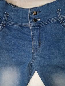 Butterfly Embellished Jeans